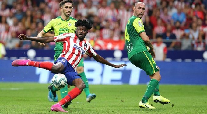 Ghana star Thomas Partey delighted with Atletico Madrid’s dramatic win against Eibar