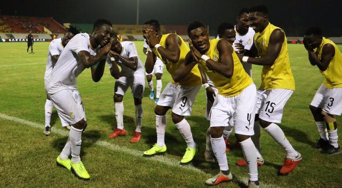 Video: Black Stars B team chants ‘it’s coming home again’ after beating Ivory Coast to reach 2019 Wafu Cup final