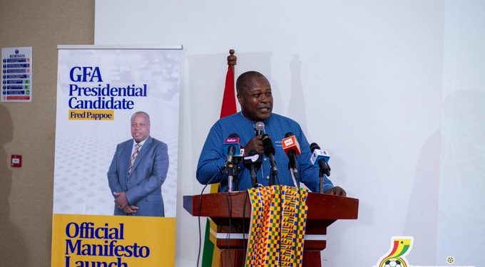 Fred Pappoe launches manifesto