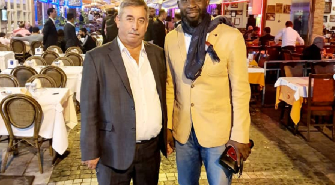 Photos: Globally-connected George Afriyie on Business trip before Ghana FA Elections