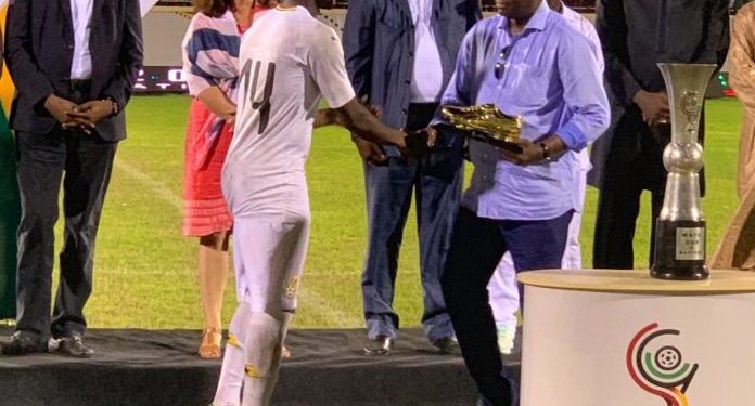 WAFU 2019: Ghana captain Shafiu Mumuni wins Golden Boot award