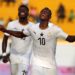 Joseph Esso celebrates goal against Gambia