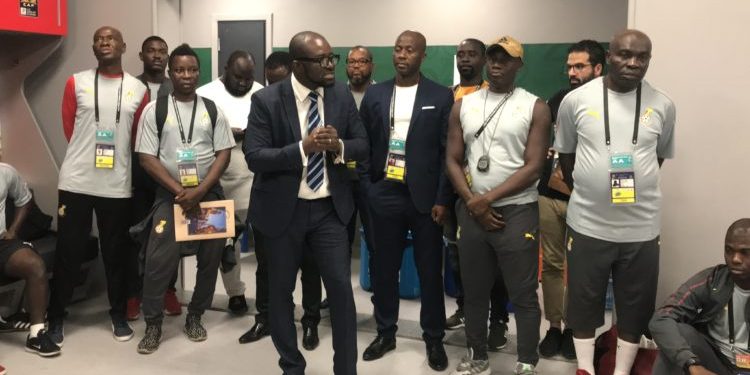 GFA Boss Kurt Okraku Urge Black Meteors To Grab Final Chance To Qualify For 2020 Olympic Games