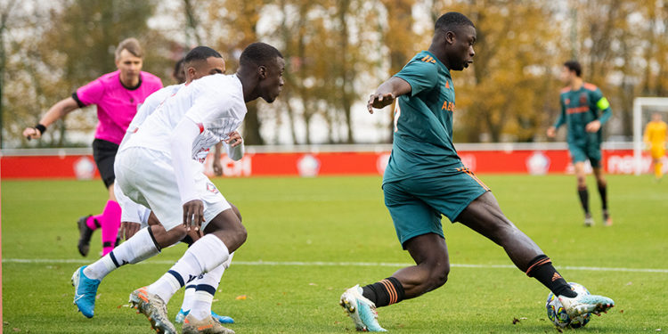 Dutch-born Ghanaian striker Brain Brobbey on Target For Ajax In UEFA Youth League