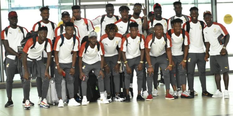 PHOTOS: Black Meteors leave for CAF U-23 Afcon in Egypt