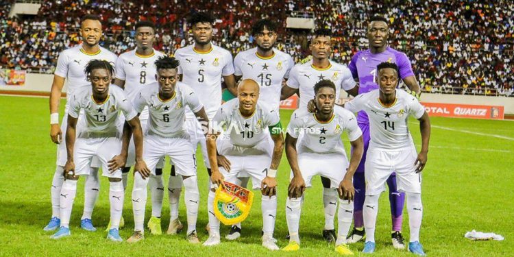 Black Stars against South Africa