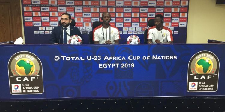 Coach Ibrahim Tanko and captain Yaw Yeboah and presser ahead of Ivory Coast clash