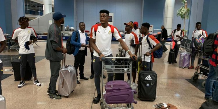 Caf U23 Championship: Ghana U23 arrive safely in Egypt