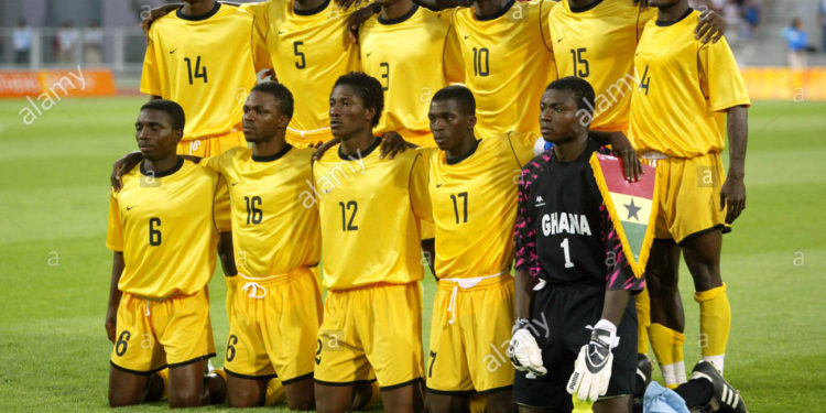 FLASHBACK: Ghana’s 18-man squad in the men’s football tournament of the 2004 Olympic Games with Coach Mariano Barreto
