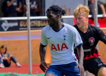 Ghana’s Enoch Asante stars as Tottenham Hotspur’s U-18 stage thunderous comeback to beat Leicester City