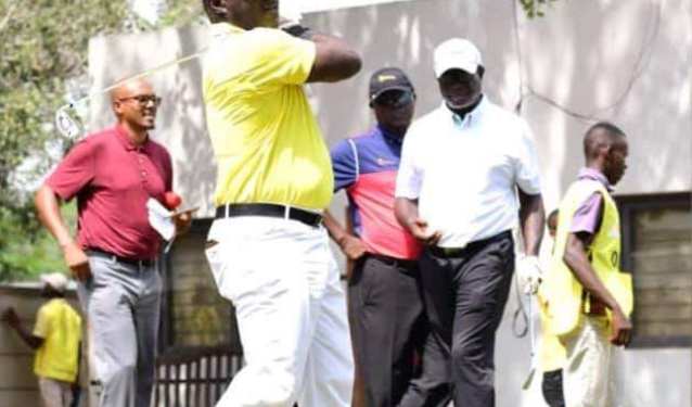 Scores of Golfers Celebrate MD of CAL Bank