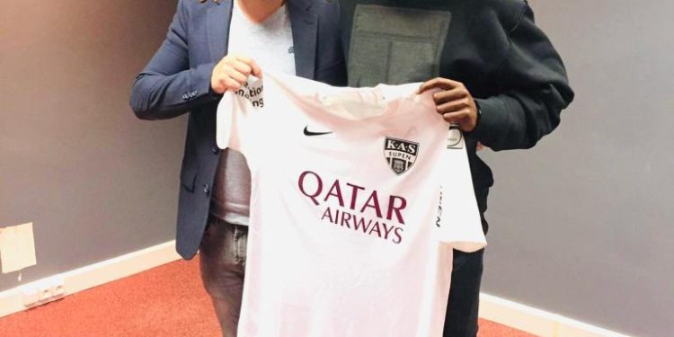 Adjei Sowah signs for Belgian club K.A.S Eupen