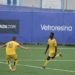 Ghanaian striker Philip Yeboah scores for Hellas Verona in Primavera Coppa Italia