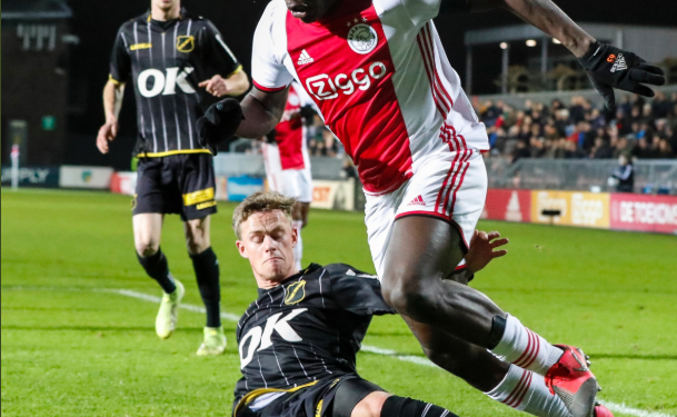 Dutch-born Ghanaian teen sensation Brian Brobbey scores again for Jong Ajax