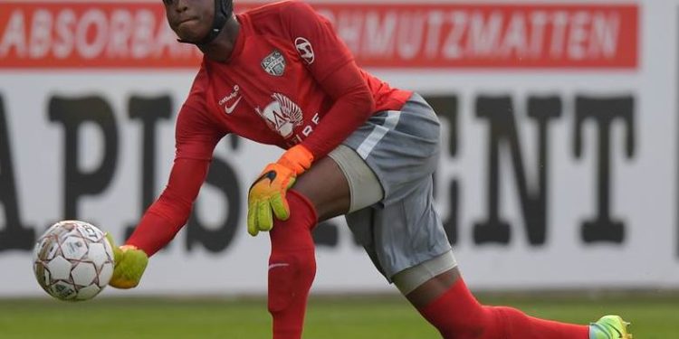 Belgian top-flight side Eupen extend contract of Ghana goalkeeping sensation Manaf Nurudeen