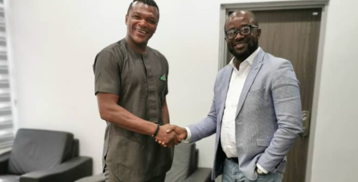 Chelsea Legend Dessaily Visits Ghana FA President