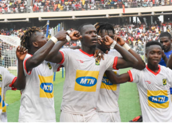 GPL: Two police officers interdicted for celebrating Kotoko’s winning goal against Hearts