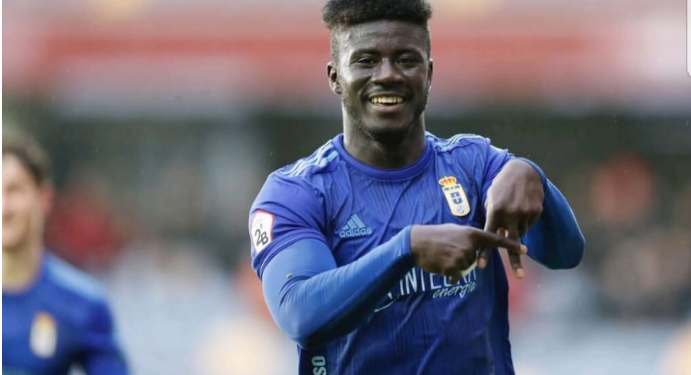 Ghana U23 striker Samuel Obeng powers Real Oviedo B to victory against Pontevedra CF
