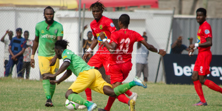 Photos: See pictures from Asante Kotoko loss to Aduana Stars