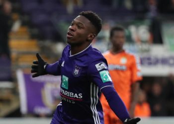Video: Watch Francis Amuzu’s goal for Anderlecht in win over Waasland-Beveren