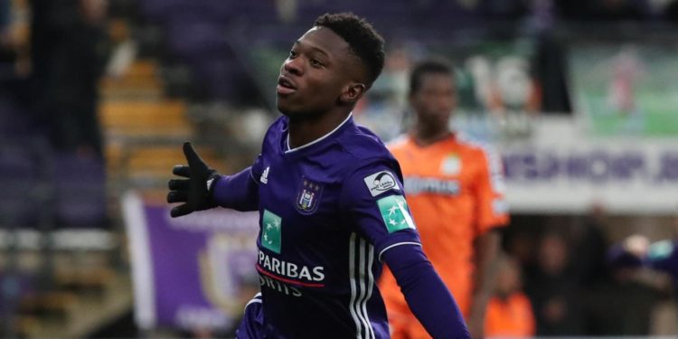 Video: Watch Francis Amuzu’s goal for Anderlecht in win over Waasland-Beveren
