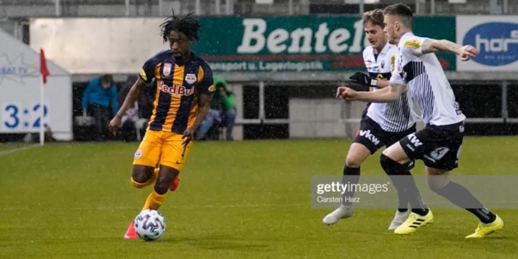Majeed Ashimeru excels in RB Salzburg away loss to Altach