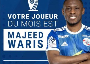 Majeed Waris ‘happy’ to be named Strasbourg player of the month