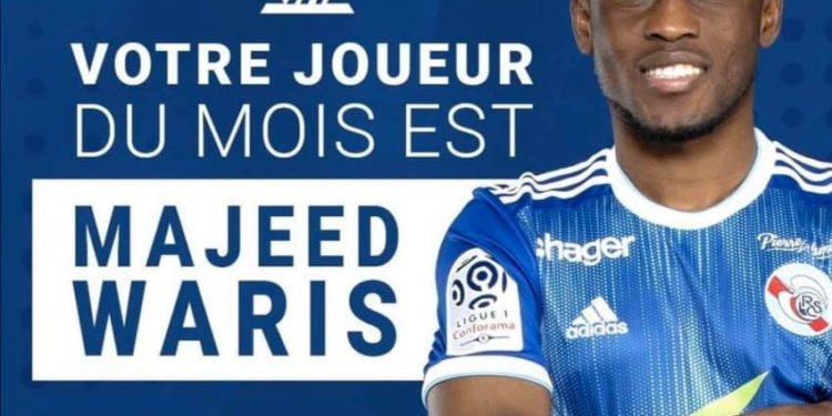 Majeed Waris ‘happy’ to be named Strasbourg player of the month