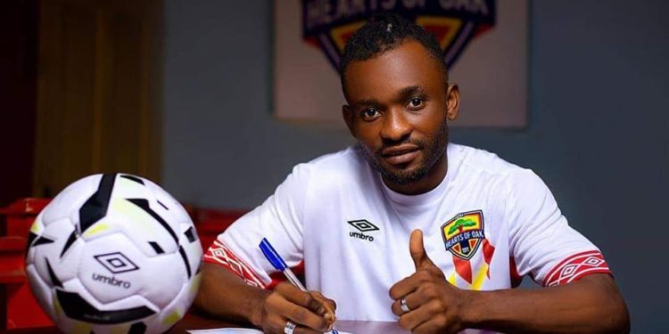Official: Hearts of Oak signs Ivorian winger Eric Dizan