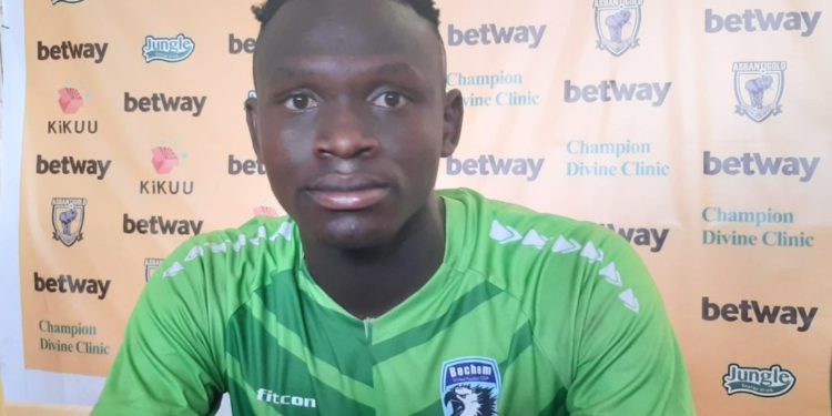 16-year old Bechem United star Prince Adu Kwabena being chased by Egyptian gaints Zamalek