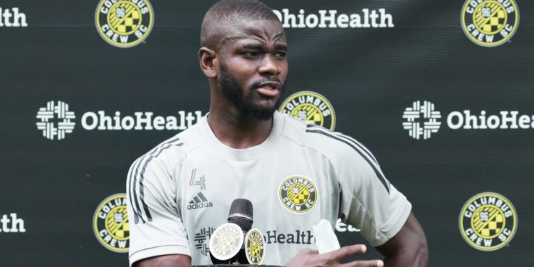 Columbus Crew captain Jonathan Mensah delighted with return to training