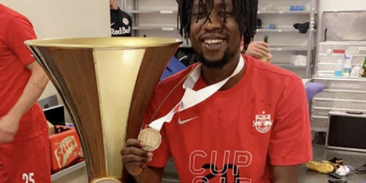 Majeed Ashimeru ‘happy’ to win first career title with Red Bull Salzburg﻿