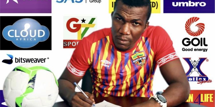 Hearts of Oak officially anounce signing of striker  Abednego Tetteh