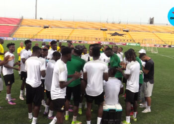 Video: Watch the Black Stars final training session ahead of today’s friendly game against Qatar