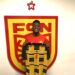Black Stars new boy Kamaldeen Sulemana presents Ghana jersey to FC Nordsjaelland