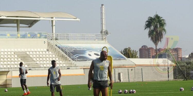 PHOTOS: Black Stars hold first training in Antalya, Turkey ahead of Mali and Qatar friendly