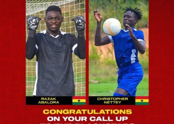 Kotoko congratulate Razak Abalora and Christopher Nettey for latest Black Stars call-up