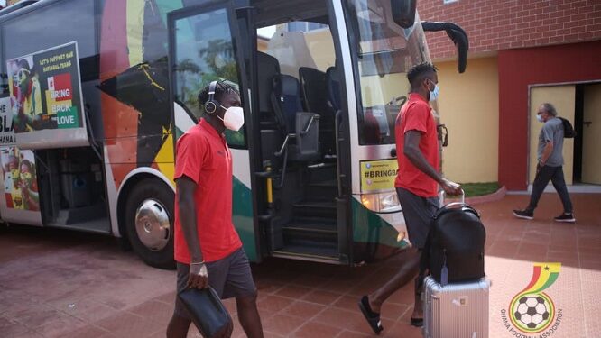 PHOTOS: Black Stars depart Accra for Sudan AFCON qualifier