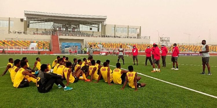 U-20 Afcon: Black Satellites hold recovery training session after Tanzania win [+photos]