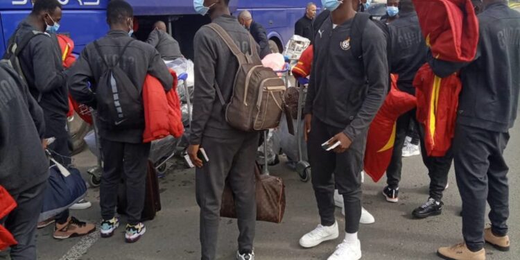 Black Starlets arrive in Casablanca for Morocco friendlies