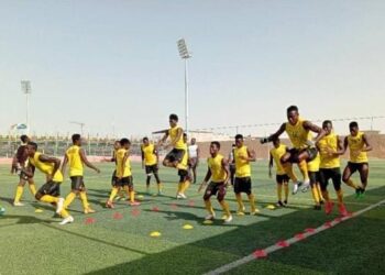 PICTURES: Black Satellites hold final training session ahead of U-20 Afcon opener against Tanzania
