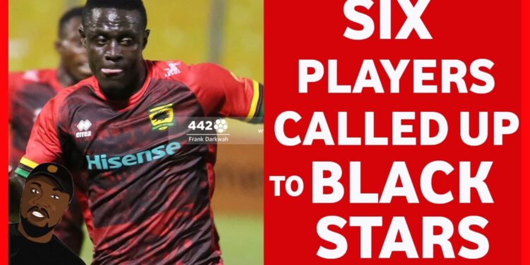 Six Asante Kotoko players earn Black Stars call-ups for Afcon Qualifiers