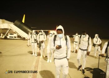 2021 Afcon qualifiers: Black Stars arrive in Johannesburg for South Africa clash [+photos]
