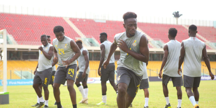 PICTURES: Black Stars complete training in Johannesburg ahead of Afcon qualifier with South Africa