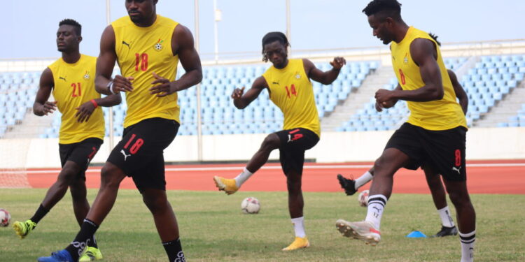 Photos: Black Stars continue preparation for Morocco, Ivory Coast friendlies