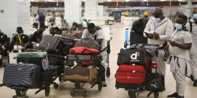 Black Stars arrive in Ghana after Morocco defeat in international friendly