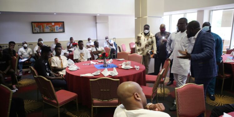 This is the moment to put your names in Gold – Ghana FA boss Kurk Okraku tells Black Stars