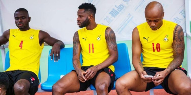 Black Stars hold training in Cape Coast ahead of Ethiopia clash