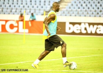 Columbus Crew captain Jonathan Mensah trains with Black Stars ahead of Ethiopia encounter
