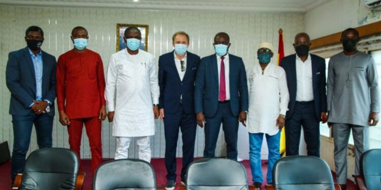 PHOTOS: Milovan Rajevac meets Sports Minister after GFA official unveiling